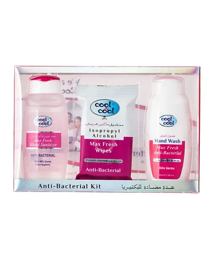Cool & Cool Anti-Bacterial Kit - Pack of 3