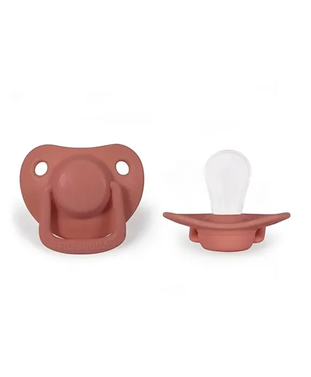 Filibabba Pacifiers Coral - 2 Pack