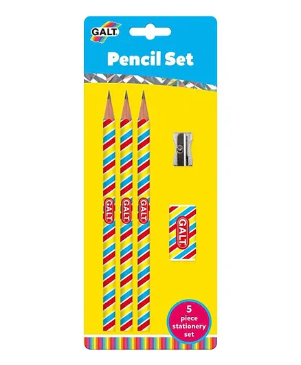 مجموعة أقلام الرصاص من جالت تويز - عبوة من 5 قطع