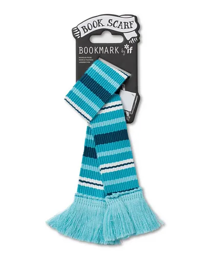 IF Book Scarf Bookmark - All The Blues