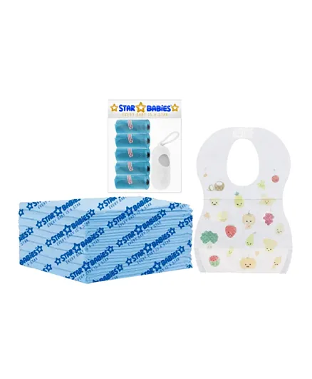 Star Babies Combo Pack Blue - 22 Pieces