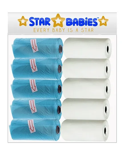 Star Babies Scented Bag Pack of 10 - (150 Bags)