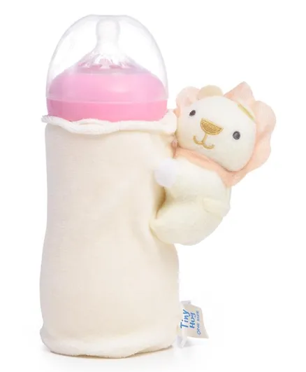 تيني هاغ غطاء زجاجة رضاعة لحديثي الولادة - عاجي