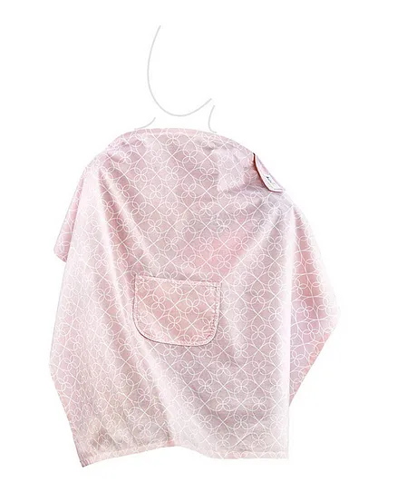 Babyjem Nursing Apron with Pocket - Pink