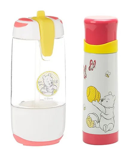 Disney Winnie the Pooh Snack and Sip Bullet Flask  - 350mL