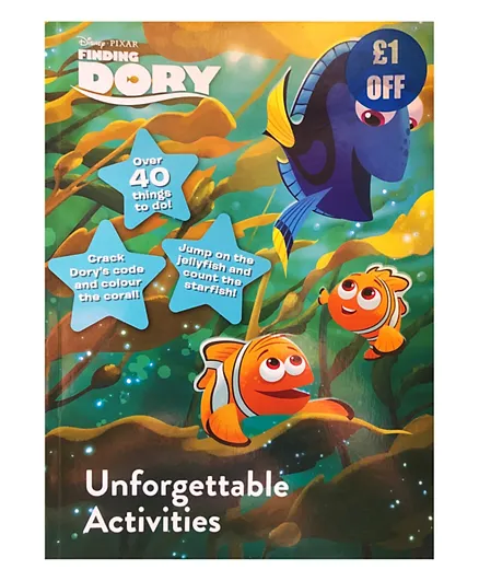 Disney Finding Dory Unforgettable Activities - English