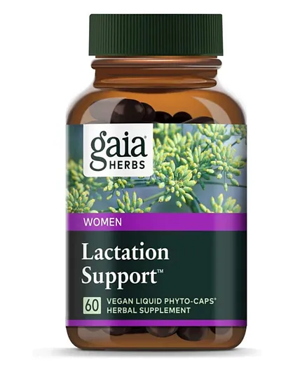 Gaia Herbs Lactation Support - 60 Capsules