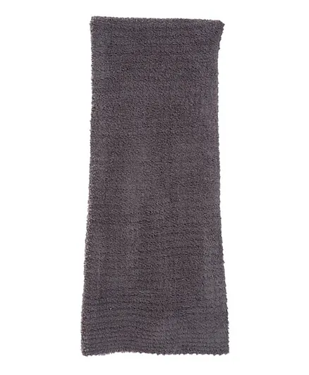 Barefoot Dreams Cozychic Ribbed Throw - Charcoal