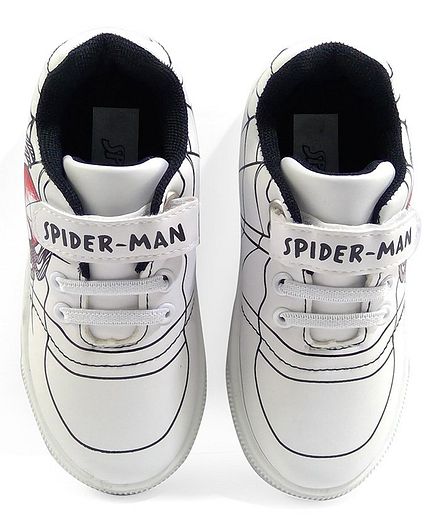 The Amazing Spiderman Boys Sneakers - White Online in UAE, Buy at Best Price from FirstCry.ae 