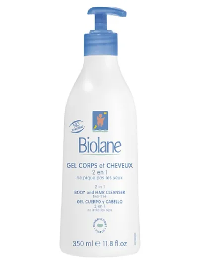 BIOLANE 2 In 1 Body & Hair Cleanser - 350mL