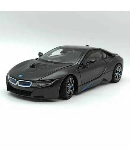 Rastar BMW i8 Metal Die-Cast Car 1:43 Scale - Black