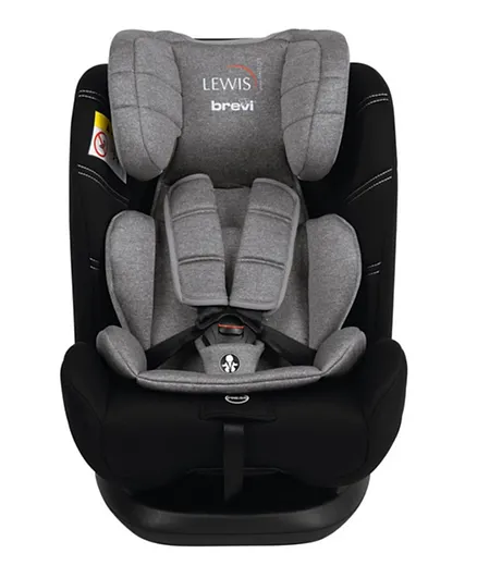 Brevi Lewis All In 1 Car Seat Isofix Group 0+/1/2/3 - Grey