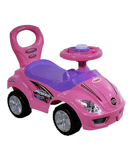 Little Angel Deluxe Mega Car Activity Ride On - Pink