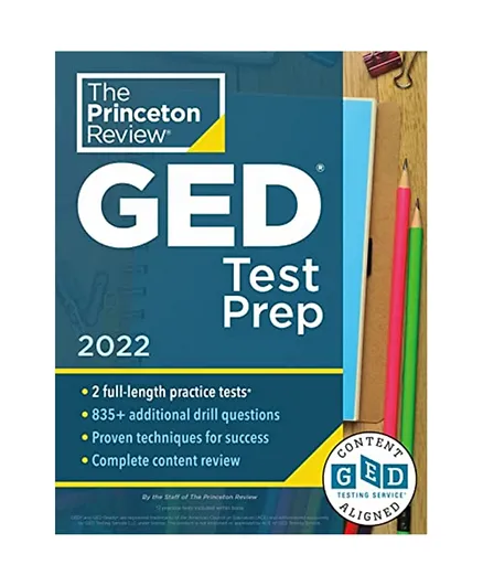 Princeton Review GED Test Prep 2022 - English