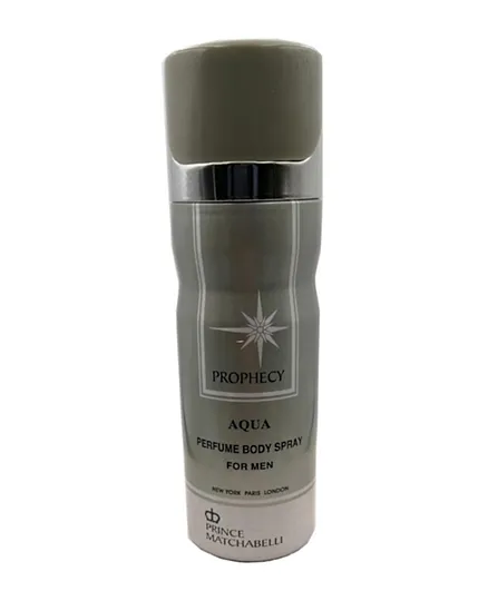 Prince Matchabelli Prophecy Aqua Perfume Body Spray - 200mL