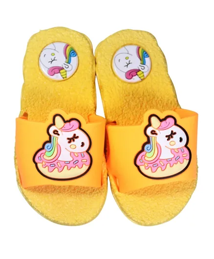 Babyqlo Unicorn Funky Slides - Yellow