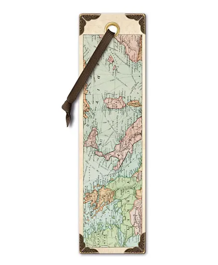 IF Vintage Bookmark - Map