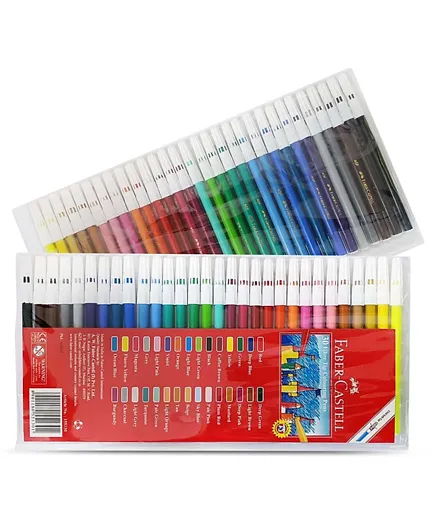 فايبر كاستيل أقلام تحديد ملونة  - 30 قطعة