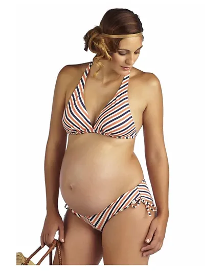 Mums & Bumps Pez D'or Mykonos Bikini Set Maternity Swimsuit - Multicolour