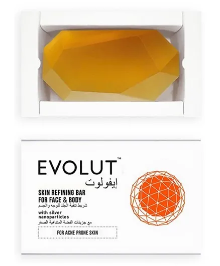 Evolut Antibacterial Soap Bar + Free 5 3 Ply Face Mask