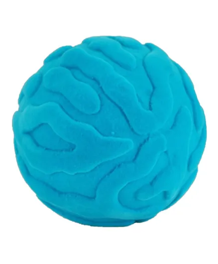 Rubbabu Soft Baby Educational  Toy Whacky Ball Jelly Fish 4 inches - Blue