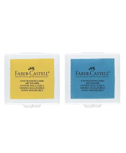 Faber Castell Kneadable Eraser Assorted - Pack of 2