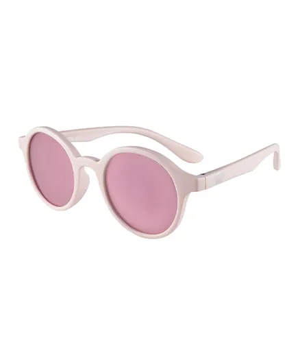 Little Sol+ Cleo Mirrored Kids Sunglasses - Baby Pink