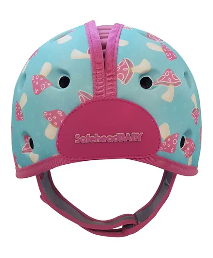 SafeheadBABY Soft Protective Headgear Mushroom -Mint