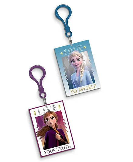 Party Centre Frozen II Packaged Keychain Pack of 8 - Multicolor