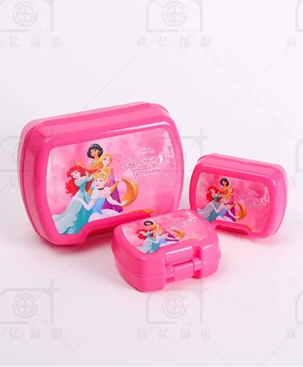 Disney Princess Anything is Possible Lunch Box Set - Pack of 3