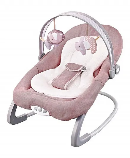 Factory Price Royal Baby Bouncer Removable Toys Soothing Music Calm Vibrations 0 Months 68 x 42 x 62 cm Pink Online in UAE Buy at Best Price from FirstCry.ae 69ba3ae5089d2