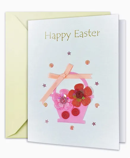 ' Fay Lawson Hand Crafted Card Happy Easter