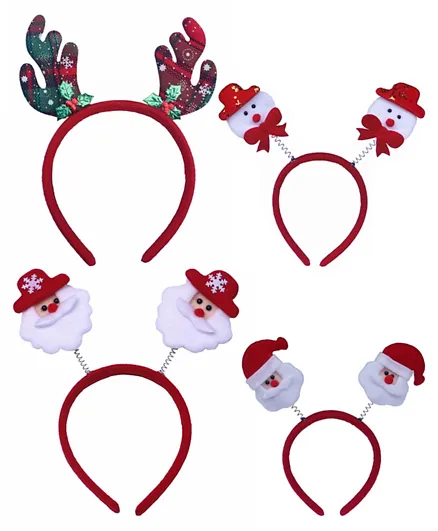Babyqlo Twinkle All the Way Festive Christmas Headbands - Assorted