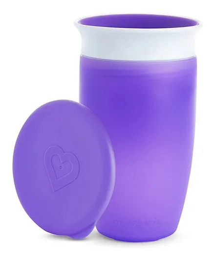 Munchkin Miracle 360° Sippy Cup with Lid 296mL - Purple