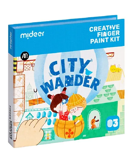 Mideer Finger Painting Kit - City Wander