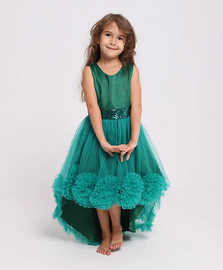 DDaniela Layered Party Tutu Dress - Emerald Green