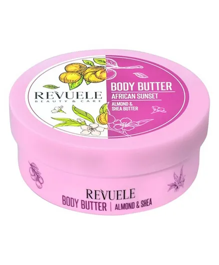 Revuele Body Butter Almond & Shea (African Sunset) - 200ml