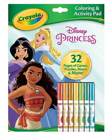 Crayola - Coloring & Activity Pad Disney Princess