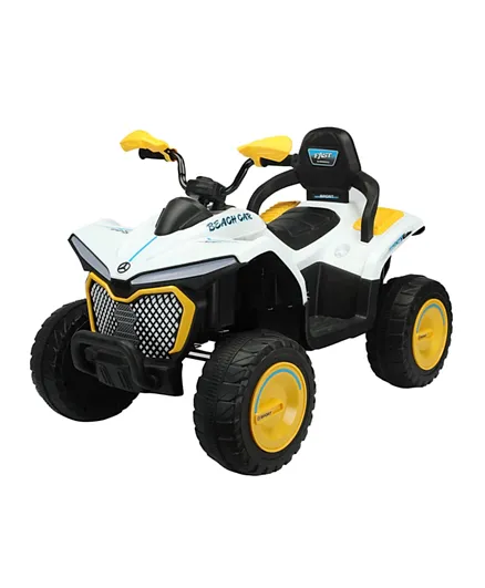 Stylish Battery Operated Ride On ATV - Yellow