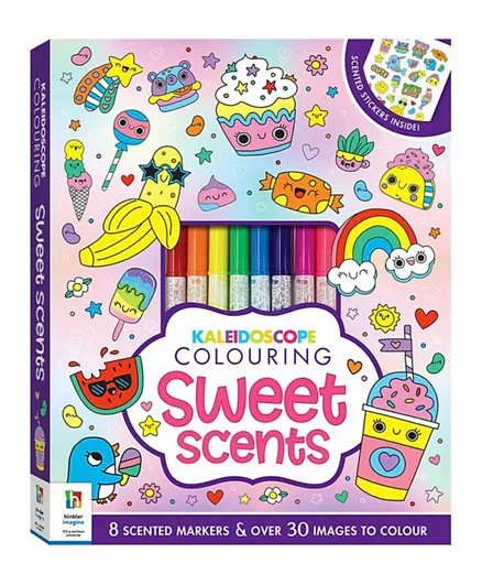 Hinkler Kaleidoscope Coloring Kit - Sweet Scents