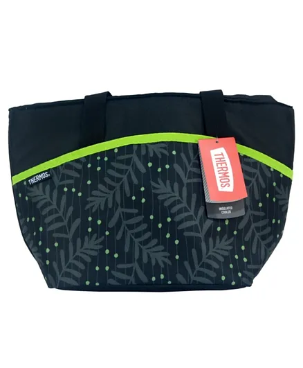 Thermos Raya 9 Can Lunch Tote - Green Dots
