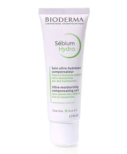 Bioderma Sebium Hydra Ultra-Moisturising Care for Acne Prone Skin - 40ml