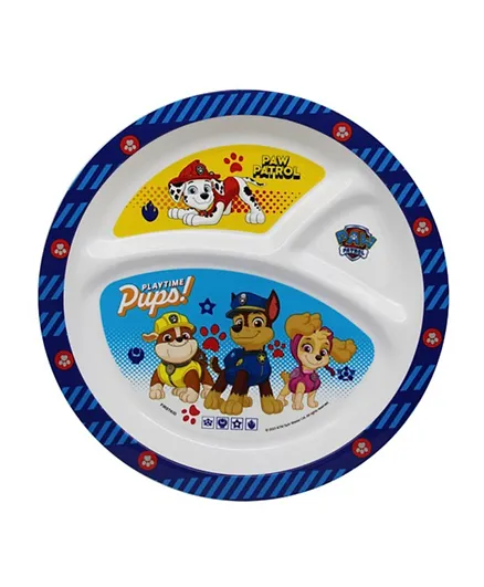 Paw Patrol Divided Mico Section Plate