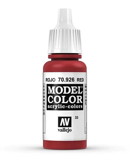 Vallejo Model Color 70.926 Red - 17mL