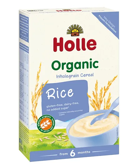 Holle Organic Gluten Free Rice Porridge - 250g
