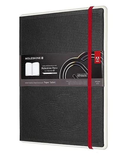 MOLESKINE Adobe Creative Cloud Paper Tablet Digital Notebook - Black