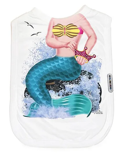 Just Kids Brands Mermaid Rocks Bib