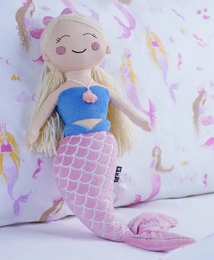 PAN Home Magical Mermaid Doll Pink - 45cm