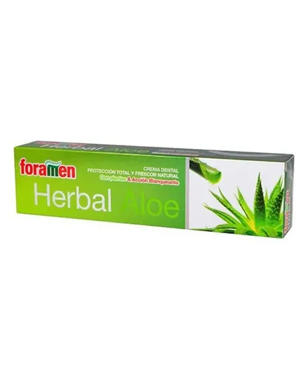 FORAMEN Herbal Aloe Toothpaste - 75mL