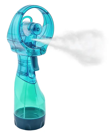 O2Cool Deluxe Handheld Misting Fan - Teal